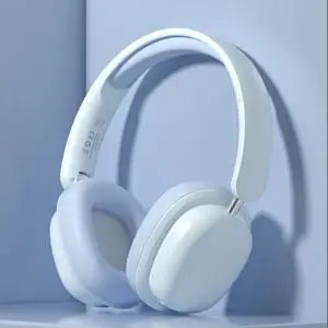 Wireless Over-Ear Bluetooth Headphones – 15hr Playtime, Deep Bass, Foldable Design & Built-In Mic