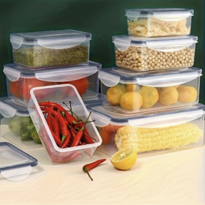 8-Piece Airtight Food Storage Container Set – BPA Free