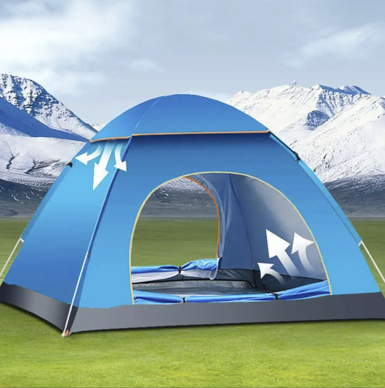 2–3 Person Automatic Pop-Up Camping Tent – Waterproof and UV Protection for Outdoor Adventures - Image 5