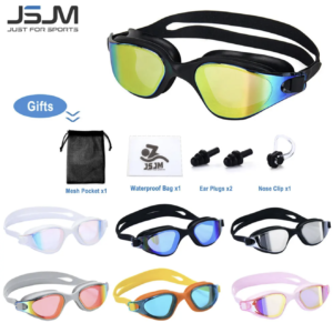 Anti-Fog Swimming Goggles – Adjustable Waterproof Swim Glasses Unisex